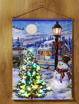 Eldo LED-Wandbehang "Schneemann" - Eldo - FashionsVida