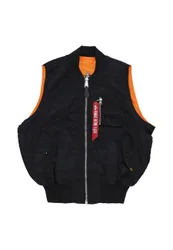 Smanicato Uomo Ma-1 Vest Black