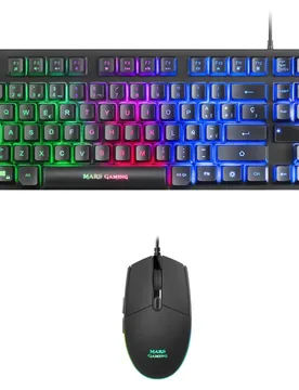 Clavier Et Souris Gaming Mcptkl Black Spanish QWERTY unisex - Mars Gaming - FashionsVida
