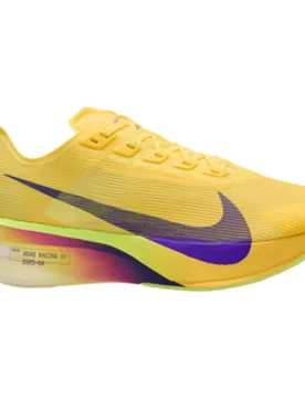 Zoomx Vaporfly 4 Laufschuhe Damen Citron Pulse/Indigo Burst-Laser Orange 38 - Nike - FashionsVida