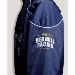 Chaqueta de mujer cuello alto con logo red bull racing