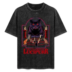 Lucipurr T-Shirt Fashion Casual Short Sleeve Top