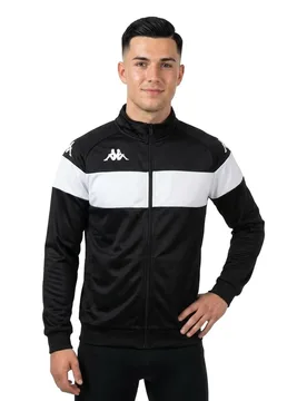 Sweat à Demi-zip Dacone Black / White XL - Kappa - FashionsVida