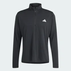 Maglia da allenamento Train Essentials 1/4-Zip Long Sleeve XL Black