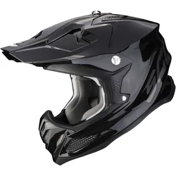 Casco Moto Cross Enduro VX-22 AIR SOLID Nero taglia XL