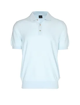 Polo H-LURAZIO azul claro XXL - BOSS - FashionsVida
