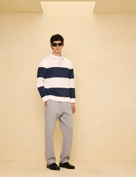 Polo de manga larga de hombre - Easy Wear - FashionsVida