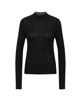 Rollkragenpullover schwarz 34 Damen - LANIUS - FashionsVida