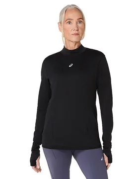 T-shirt de courses Road Winter Seamless noir XS - Asics - FashionsVida