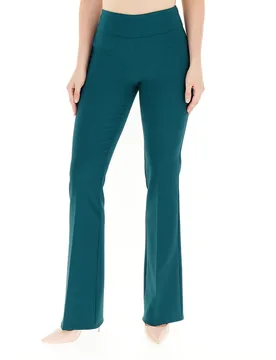 Pantalone Flare PETROLIO L - Rinascimento - FashionsVida