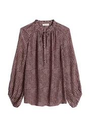 Woven Blouses Longsleeve female