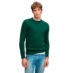 Maglione Preppy Cotton Forest Green L
