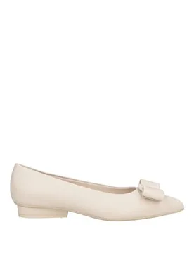 Ballerina Damen Elfenbein 35,40.5 Damen - Ferragamo - FashionsVida