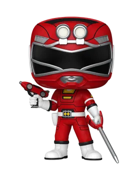 POP! TV - Power Rangers Turbo #1713 Red Turbo Ranger - Funko - FashionsVida