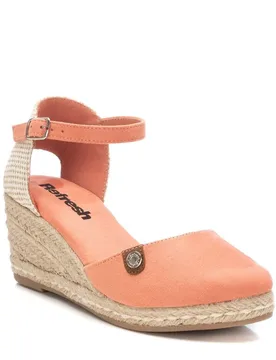 Espadrilles Compensées 17188 Coral EU 41 - Refresh - FashionsVida