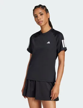 Maglietta Tennis Climacool 3-Stripes Club XS Black - Adidas - FashionsVida