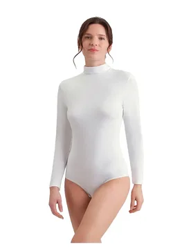 Paris Body A Maniche Lunghe Ad00ejo.0hy White M - DIM. - FashionsVida