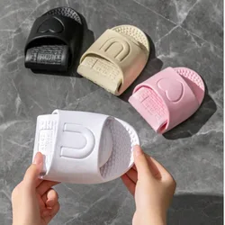 Pantuflas de viaje plegables para interiores, hogar y baño, sandalias de masaje, esencial de viaje, portátil, ligero, duradero, elegante, para uso d