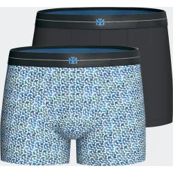 Pack 2 boxers de hombre en algodón