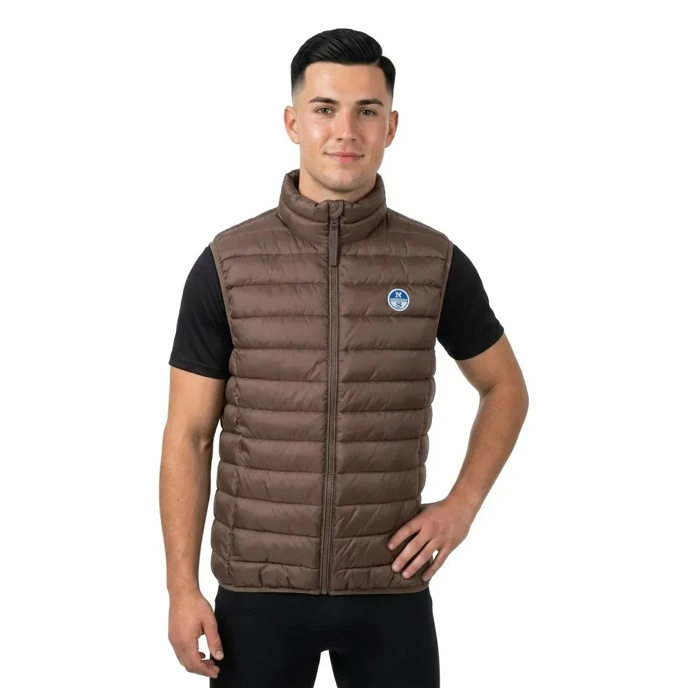 North Sails Skye Vest Walnut S Men - North Sails - FashionsVida