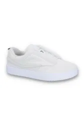 White Suede Festa 77 Heritage Tennis Trainer - 4