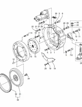 Hyundai Zf Flywheel Housing Grey 92 mm unisex - VETUS - FashionsVida