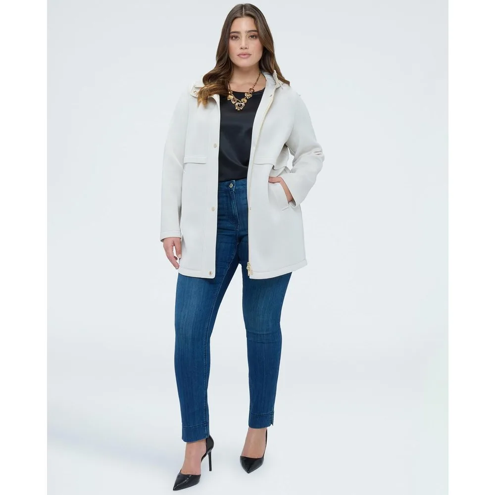 Vaqueros de mujer skinny lavado - Fiorella Rubino - FashionsVida
