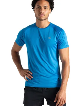 Accelerate camiseta montaña manga corta hombre Azul (XS) - Dare2b - FashionsVida