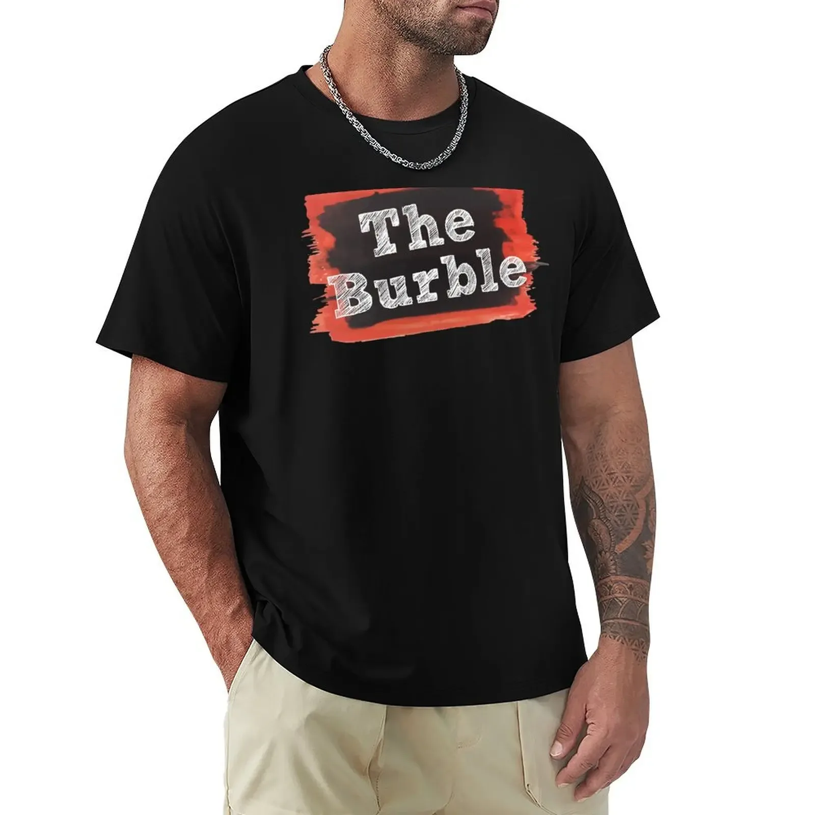 Burble Podcast Logo T-Shirt Basic Simple Design Short Sleeve Shirt - Aliexpress - FashionsVida