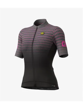 Maglia ciclismo donna PR-S BULLET nero rosa - ALE' - FashionsVida