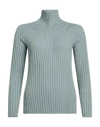 Rollkragenpullover Damen Säuregrün S Damen