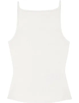 Top de mujer de cuello redondo con manga corta y strass - Maje - FashionsVida
