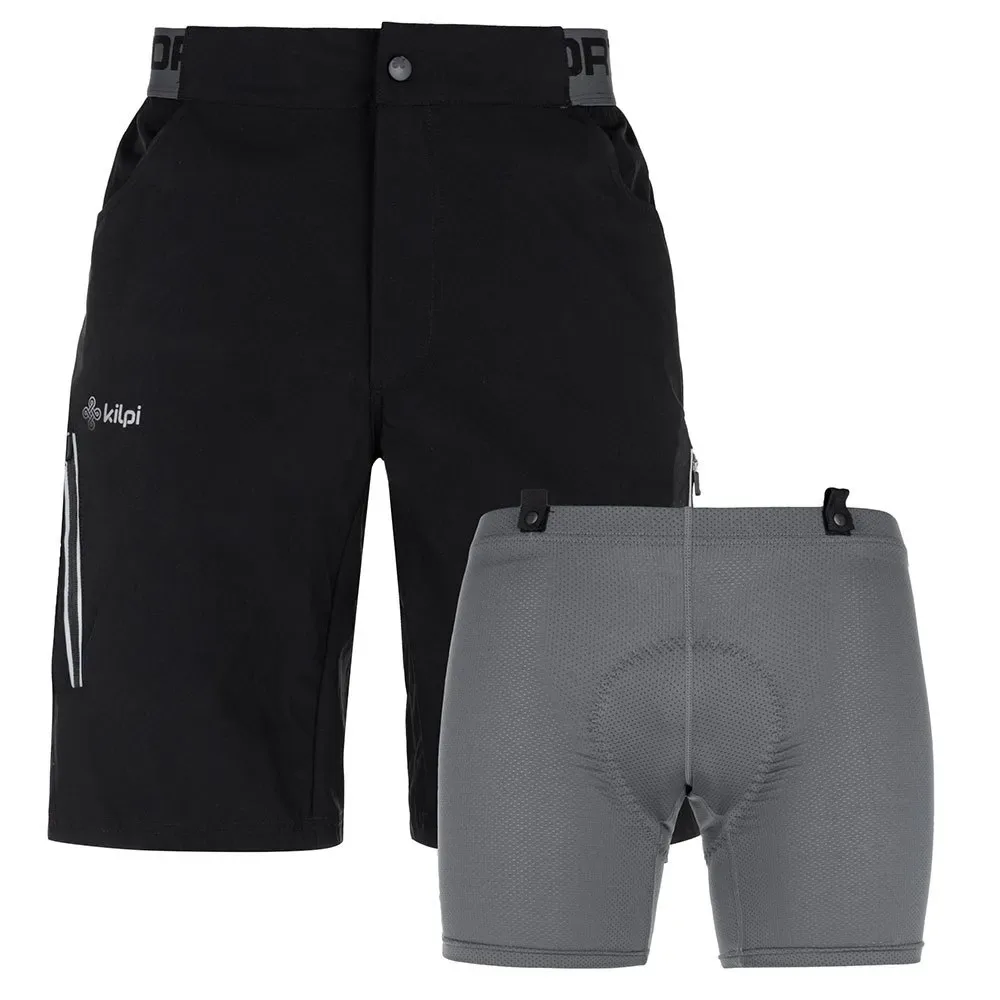 Kilpi Pantaloni Corti Trackee Black - Kilpi - FashionsVida