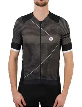 Maglia A Maniche Corte Stripe Black / Grey - AGU - FashionsVida