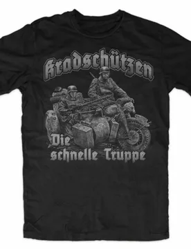 Bundeswehr Kradschutzen Motorcycle Troops Deutschland Panzer Corps T-Shirt. Cotton Short Sleeve O-Neck Mens T Shirt - Aliexpress - FashionsVida