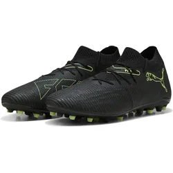 Chaussures De Football Future 8 Match Mg Black / Fizzy Light / Green Terrain EU 44