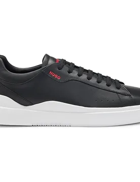 Deportivas tipo cupsole en piel lisa Hombre - HUGO - FashionsVida