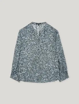 Bluse mit Animal-Print female - 42 - FashionsVida