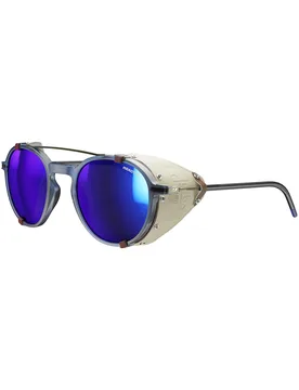 Polarisierte Sonnenbrillen Legacy Bleu/Noir RV 2-4 aus Leder Blau - Julbo - FashionsVida