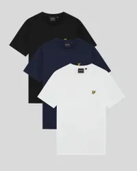 Men's Basic 3-Pack T-Shirt in Black