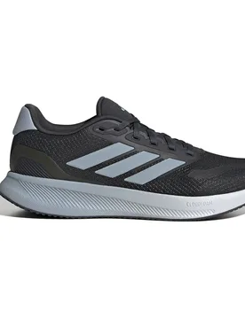 Runfalcon 5 Running Shoes Carbon / Wonder Blue / Cloud White UK 10 Men - Adidas - FashionsVida