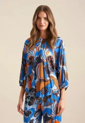 Seidensticker Tunika Floral Blau 38