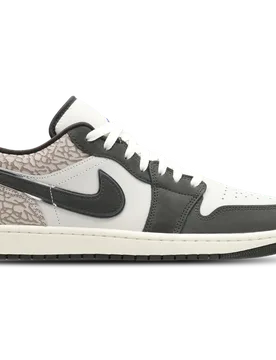 Low Herren Sneaker - Weiß - Größe 44 - Leder White 44 - Jordan - FashionsVida