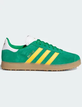 Scarpe da golf Gazelle Spikeless 38 2/3 Green / Crew Yellow / Cloud White - Adidas - FashionsVida