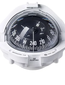 Offshore 135 Z/c Conic Card Compass White 175 mm unisex - Plastimo - FashionsVida