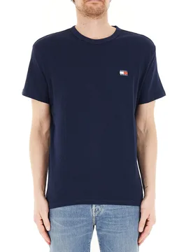 T-shirt girocollo BLU NOTTE M - Tommy hilfiger - FashionsVida