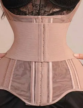 Faja moldeadora de cintura plegable en forma de U, control de abdomen, entrenador de cintura, corsé moldeador de cintura S - Shein - FashionsVida