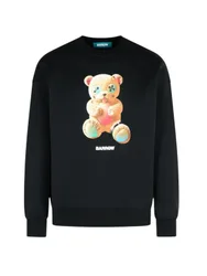 Felpe senza cappuccio unisex - sweatshirt unisex - nero