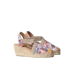Espadrillas Con Zeppa Telva-pm Taupe EU 43