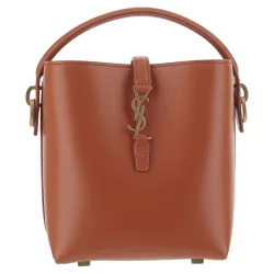 Womens Le 37 Mini Shoulder Bag - Orange Leather - One Size